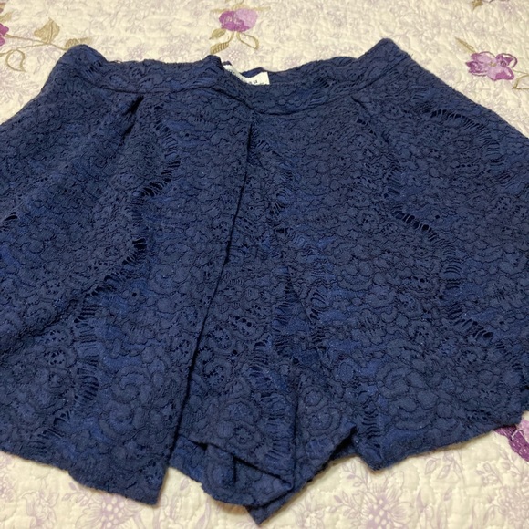 Monteau Pants - Blue shorts/ skort